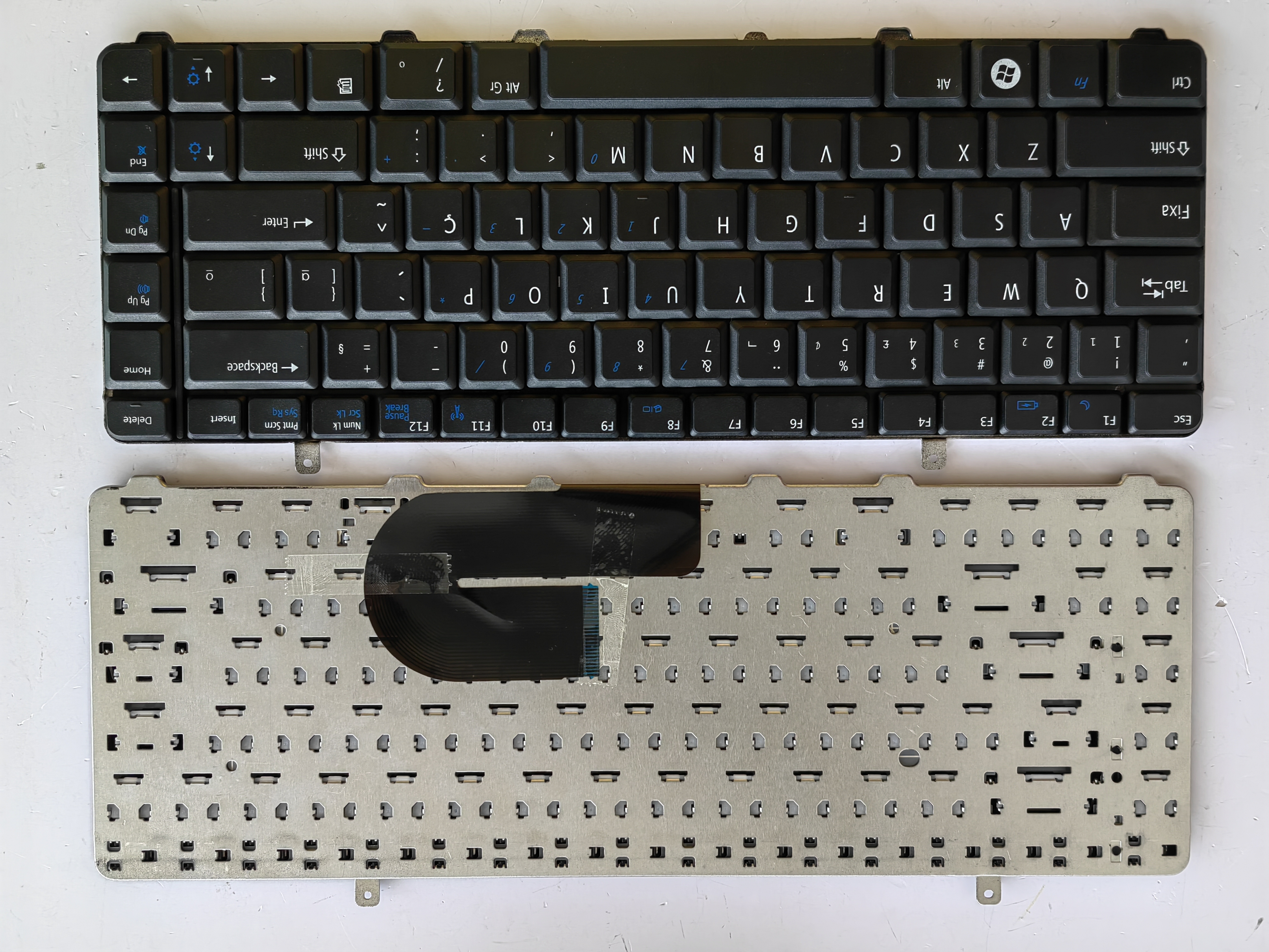 Picture of New Replacement Laptop Keyboard For DELL A840 small carriage return BLACK (OEM) BR Layout